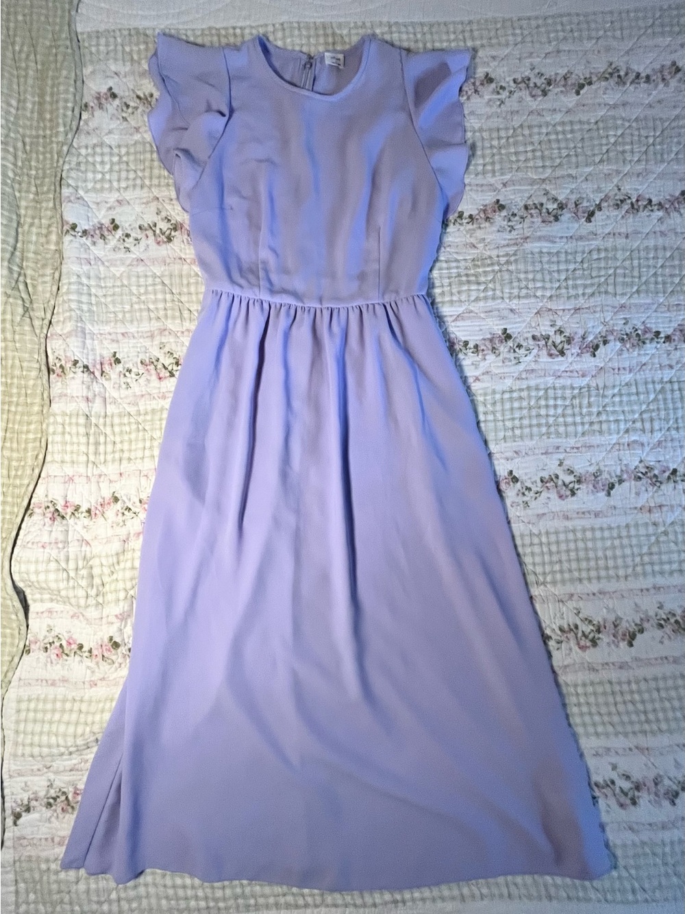 Aritzia Wilfred Fleurette Midi Dress Lavender Lilac - Size 2